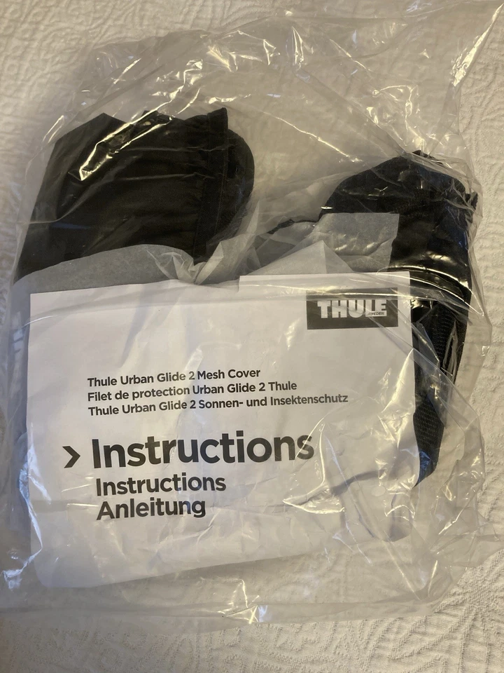 THULE Urban Glide 2 Doble Malla Cubierta Negro 20110719 Cochecito Protector NUEVO Foto 2 de 4
