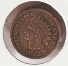 US Rare Old West 1883 Indian Head Penny Coin American Collection Shield Cent USA