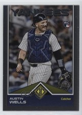2024 Topps Transcendent Collection Icons Chrome Austin Wells #64 6fs