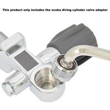 Replacement Part Scuba Valve Adapter G5/8 Thread Weather-resistant Seals