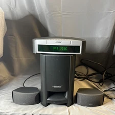 Bose AV3-1-1 Media Center & PS3-2-1 Powered Speaker System With Subwoofer Bad CD