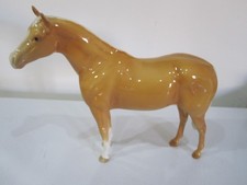 Beswick palomino horse plaited main, perfect condition 1484...16.5 cm tall