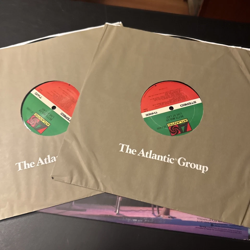 Bette Midler Live at Last 1977 Vinyl LP Atlantic Records Double Album-SD 2-9000 - Image 4 of 4