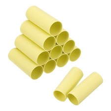 12 Pack Cardboard Tube,Toilet Paper Roll Corrugated Roll,3.94x1.58",Light Yellow