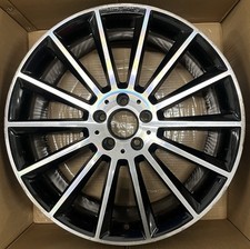GENUINE MERCEDES 20” W213 E CLASS AMG FRONT TURBINE ALLOY WHEEL NIGHT EDITION