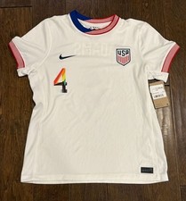 Women’s Size Medium - Nike Tyler Adams USA National Team 2024 Jersey with Pride
