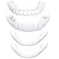 Instant Smile Veneers 2 Complete Sets Upper Lower Snap On Teeth Cosmetic