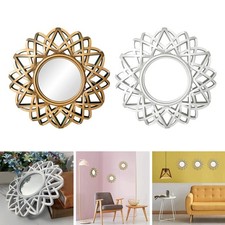 Espejo Colgante Pared Moderno Decorativo Baño Tocador Espejo 25cm Maquillaje Redondo