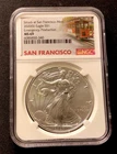 ⭐️ 2020(S) Silver Eagle EMERGENCY PRODUCTION NGC MS69 Struck At SF - ENN COINS