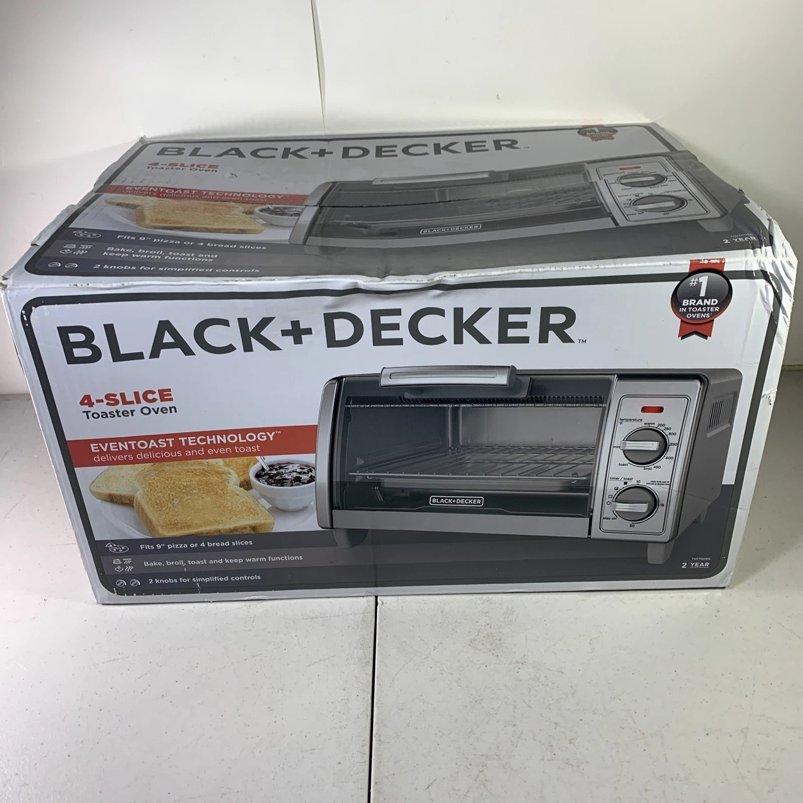 BLACK+DECKER 4 Slice Toaster Oven - TO1701SG: Countertop, Small, Dishwasher-Safe
Opens in a new wind
