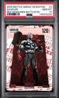 2025 BATTLE ARENA ‘26 EDITION #2 GAVELER RED HEADLINES FOIL  AARON JUDGE PSA 10