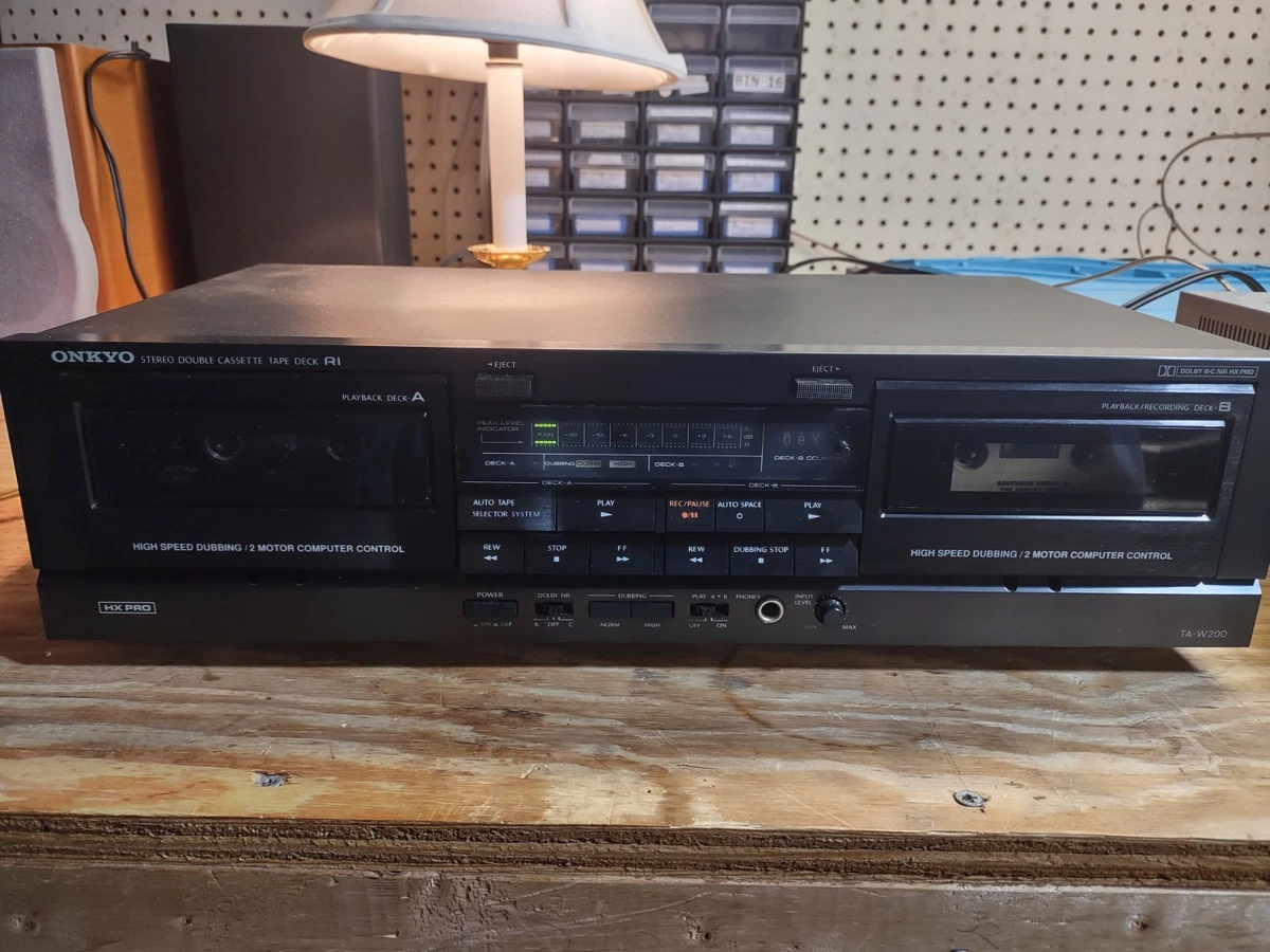 Onkyo Home Audio Cassette Tape Decks for sale - eBay