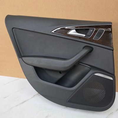 2012-2018 Audi A6 S6 C7 Rear Left Driver Side Interior Door Panel OEM 4G0867305A