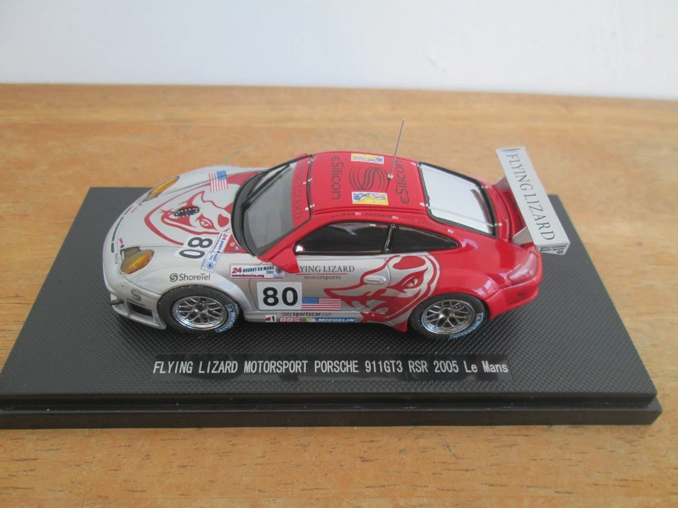 Flying Lizard Motorsport Porsche 911 GT3 RSR 2005 Le Mans - 1/43 Ebbro - Image 2 of 4