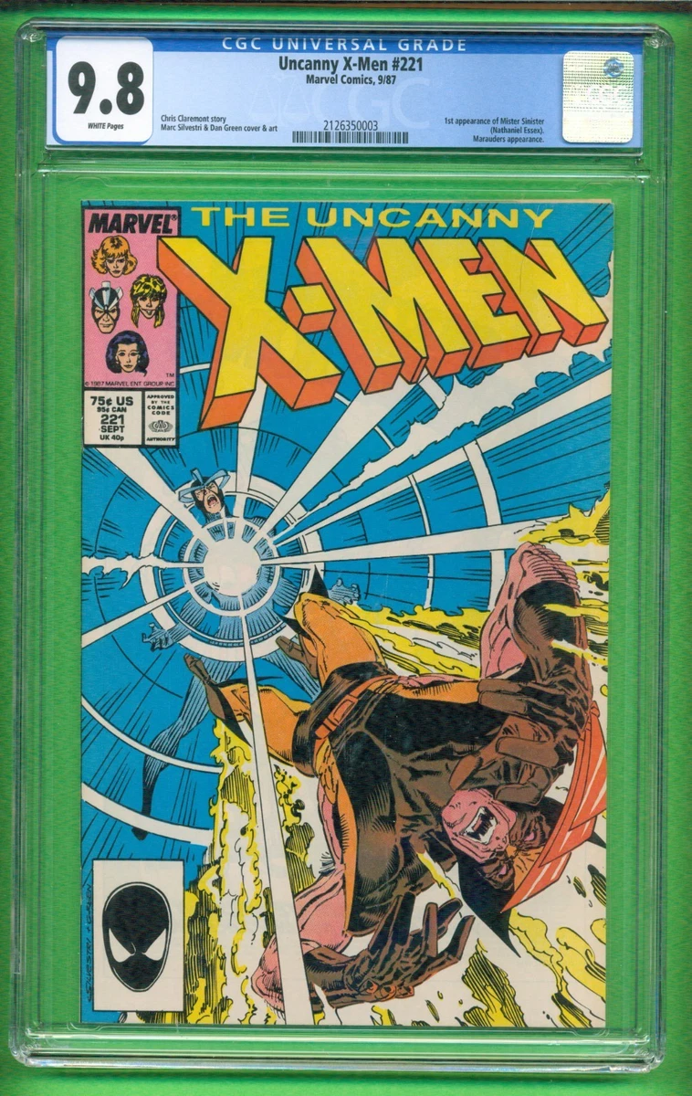 X-Men Certified Guaranty Company (CGC) 9.8 Near Mint/Mint Comics