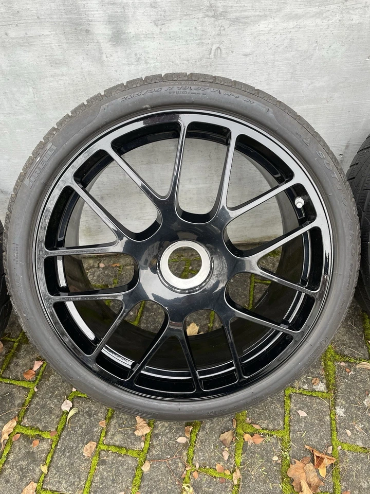 Porsche 997 Felgen 19" Original RS Spyder Zentralverschluss Turbo S GTS 4 ZV - Bild 4 von 4
