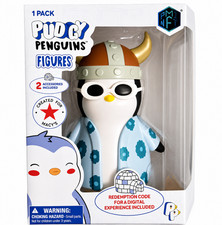 Pudgy Penguins Viking Figure 4.5" Vinyl Collectible Toy NEW SEALED