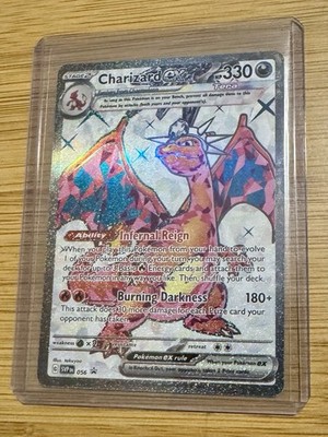 Pokemon Charizard ex Tera Full Art 330HP Ultra Rare NM Holo | eBay