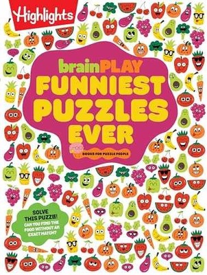 brainPLAY Funniest Puzzles Ever: Over 200 Super Silly - Paperback - Acceptable