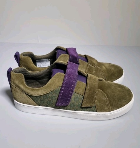 Clarks Marvel City Hero Lo Green Children Trainers UK4.5 Casual Shoes - Picture 5 of 11