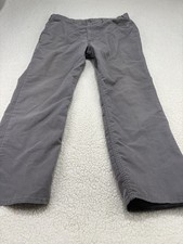 Vintage Levi Strauss Action Casual Corduroy Pants Mens 34x28 Talon Zipper Grey