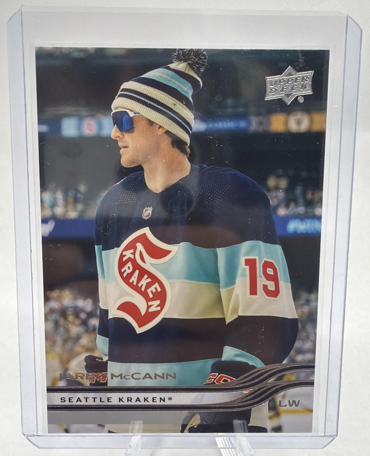 2025 Upper Deck Extended Series Jared McCann Outdoor Photo Variation SP Kraken