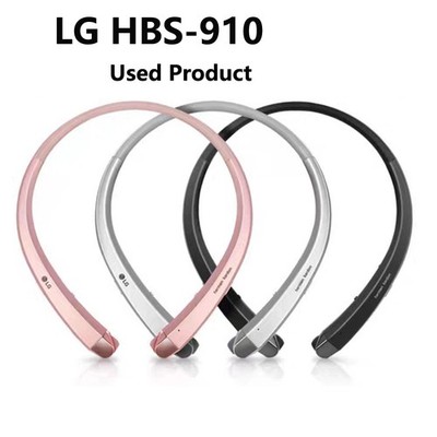  Headset Headphones LG TONE HBS-910 Bluetooth Wireless Sports Stereo Tested