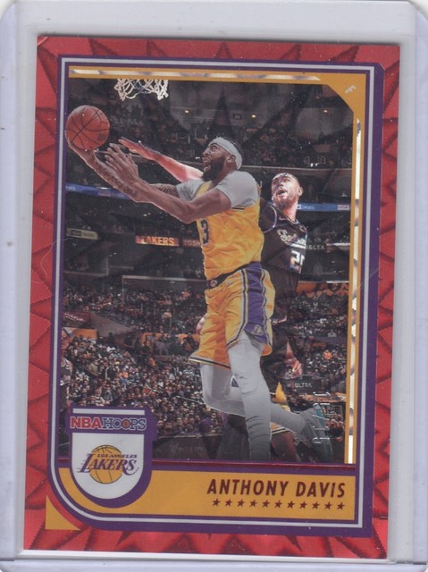 2022-23 Anthony Davis Panini Hoops RED FOIL Parallel 15/15 /15 - #171 Lakers