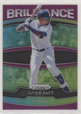 2020 Panini Prizm Brilliance Purple Prizm Javier Baez #B-5 0q0m