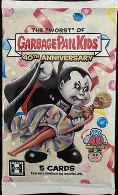 GPK 40th anniversary Base, ERAS, Global Takeover, Wackys, Pick a Card