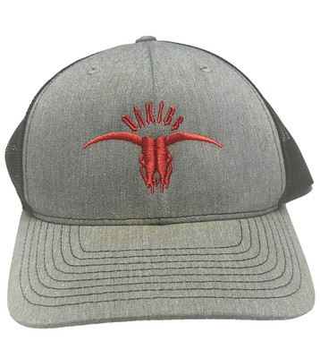 OAKIES Gray Black SnapBack Trucker Hat Embroidered Richardson Style 112