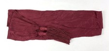 Silk Officer's Sash - Crimson / Wine Color