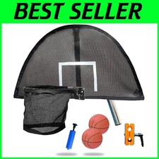 Lightweight Trampoline Hoop with Mini Ball