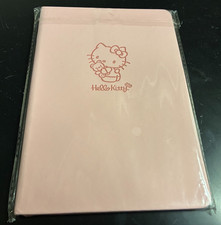 Hello Kitty - Pink Leatherette Journal w/ Boo...