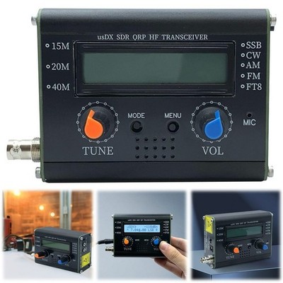 5W usDX SDR QRP Transceiver QCX-SSB to SSB 3-Band All Mode HF Transceiver