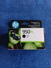 Dec 2025 Genuine HP 950XL Black Ink Cartridge CN045AN New Sealed Ink HP