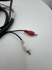 Female RGB SCART to 4 BNC + Audio Cable Compatible with Sega Genesis, Saturn, Su