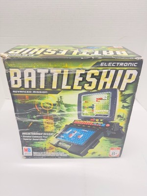 Electronic Battleship Advanced Mission Milton Bradley 2005 with Sound