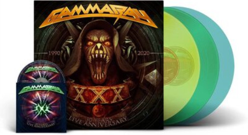 Gamma Ray 30 Years Live Anniversary (винил) (ИМПОРТ ИЗ Великобритании)