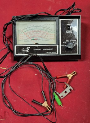 VINTAGE Sears Engine Analyzer Model 161 2161 12V Ignition 4~6~8 Cylinders In Box