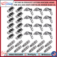 Intake Exhaust Lifters Rocker Arms For 2016-2024 Jeep Chrysler Dodge Ram 3.6l