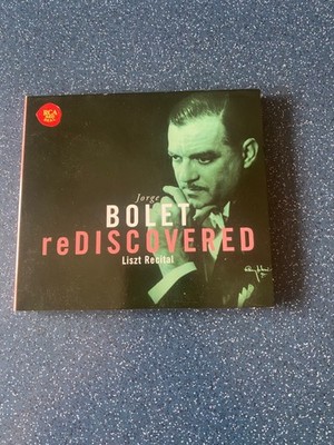 CD Jorge Bolet  ''re Discovered'' Liszt Recital