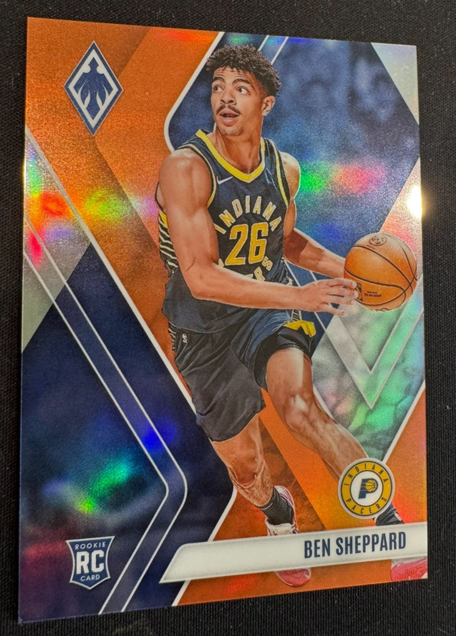 2023-24 Panini Phoenix Orange #253 Rookies Ben Sheppard RC /99