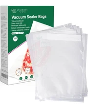 Quart Vacuum Sealer Bags for Food, 8x11 Inch, BPA Free Heavy Duty Vacuum Seal...