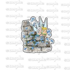 Disney TinkerBell Desgin Hlo Pre-made Scrapbook Page Paper Piece die cut