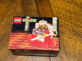 LEGO SYSTEM 2586 Crazy King and his Throne Set, New in Unopened Box