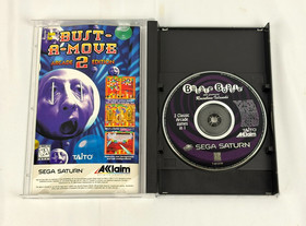 Bubble Bobble (Sega Saturn, 1996) Complete In Box + Registration Card CIB Retro