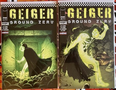 Image Comics Ghost Machine Geiger: Ground Zero (2023) #s 1, 2 Johns Complete Lot