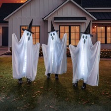 Member's Mark Pre-lit Animated Ghosts, Set Of 3