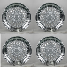 New Set 17 Bbs Super Rs Style Wheels Rims 17x8.5 17x10 15 5x1005x114.3 New Set 17 Bbs Super Rs Style Wheels Rims 17x8.5 17x10 15 5x1005x114.3